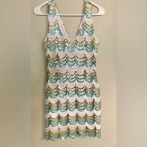 Sequin Mini Dress